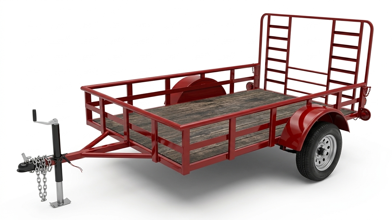 Remolque Cama Baja de 800 Kg. Vista 3