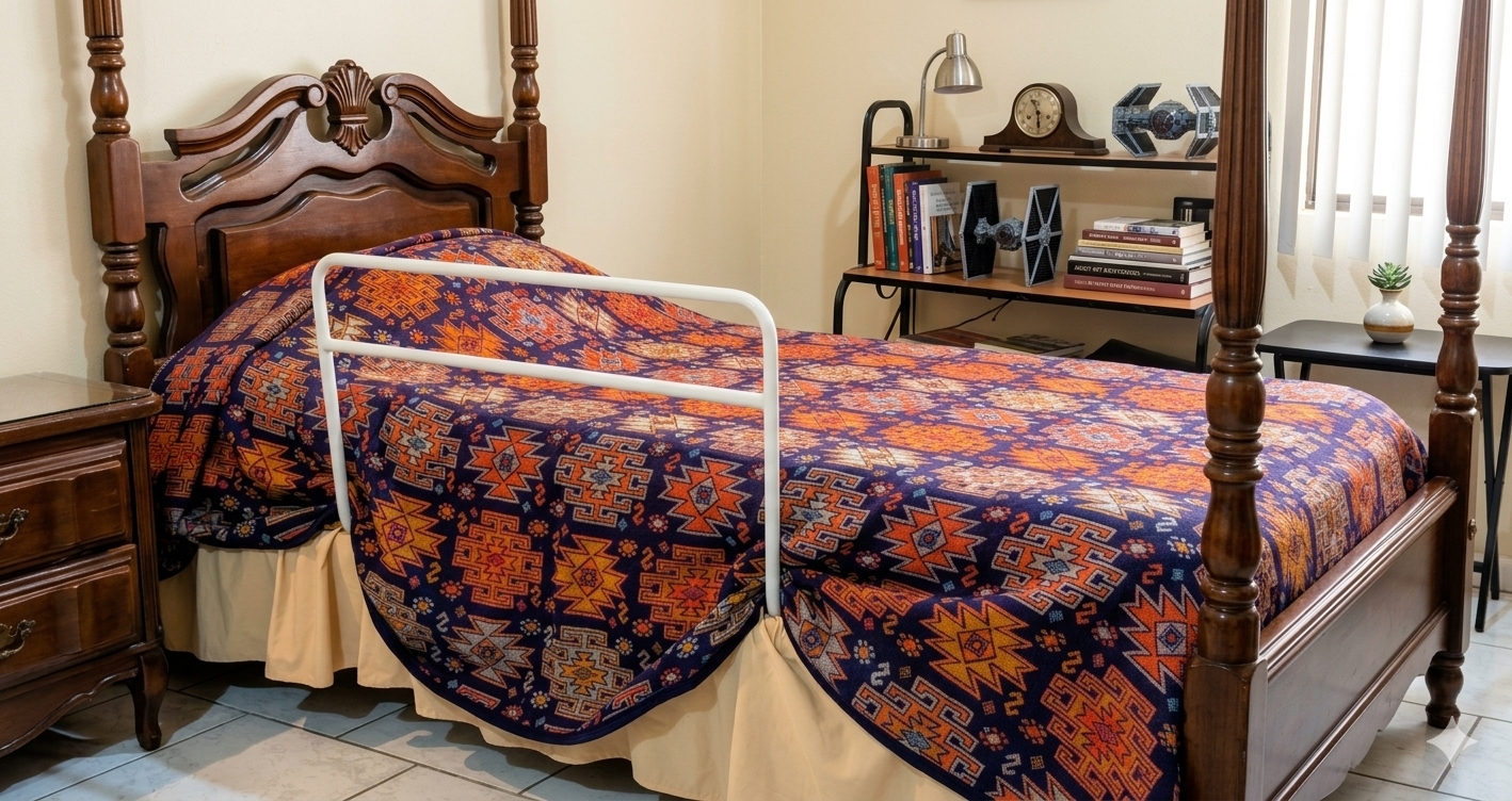 Barandal para cama Corto Vista 2