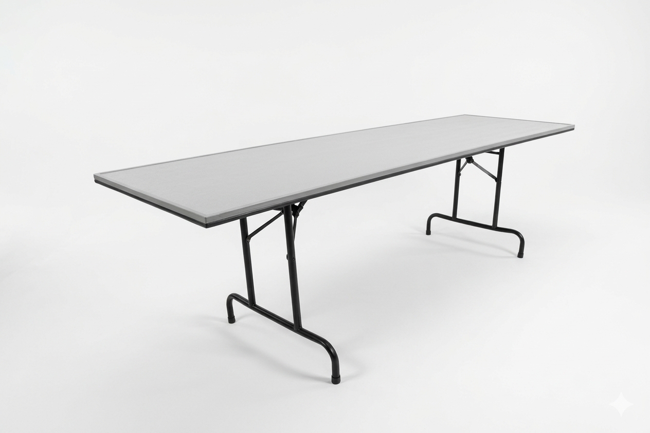 Mesa Banquetera Rectangular Vista 2