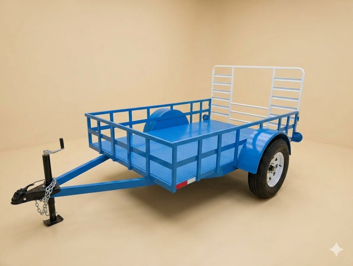 Remolque Cama Baja de 800 Kg.